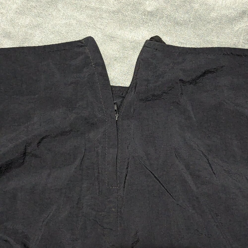 Vintage Cyberdog Loin Cloth Panel Skirt Red Circuitry Black Medium - Picture 8 of 8